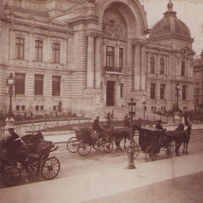 Palatul Casei de Depuneri, Consemnațiuni și Economie, fotografie de epocă 