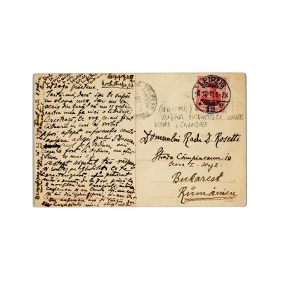 Vladimir Ghidionescu, corespondență privind întâlnirea cu I. L. Caragiale, pentru Radu D. Rosetti