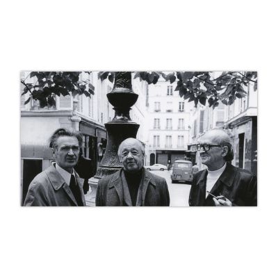 Emil Cioran, patru fotografii de presă