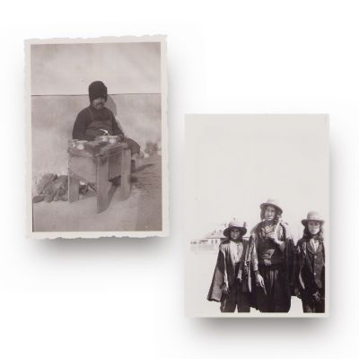 Două fotografii cu țigani, cca. 1930 
