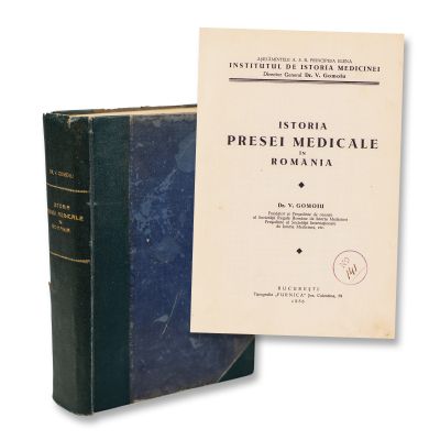 Dr. V. Gomoiu, Istoria presei medicale în România, 1936