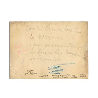 Vizita regelui Ferdinand I şi a reginei Maria în Polonia, fotografie de epocă, atelier Julietta, 1923