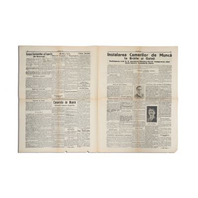 Publicația „Munca”, Anul I, Nr. 1, 16 februarie 1933