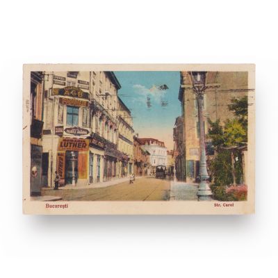 Berăria Luther, carte poștală, 1927 