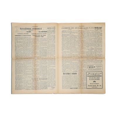 Publicația „Vocea Economică”, Anul I, Nr. 1, 19 februarie 1933