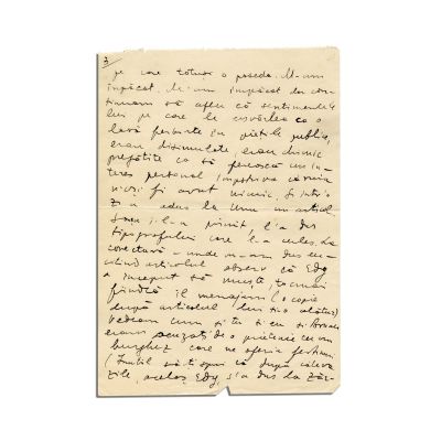 Gheorghe Dinu (Stephan Roll), scrisoare către Medi Dinu