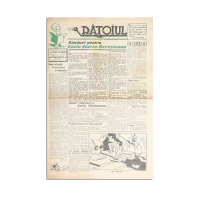 Publicația „Rățoiul”, Anul I, Nr. 1, [1937]