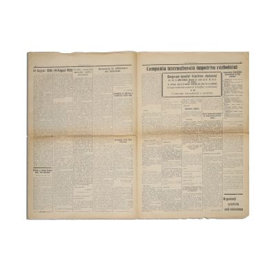 Publicația „Buletinul”, Anul I, Nr. 1, 25 august 1932