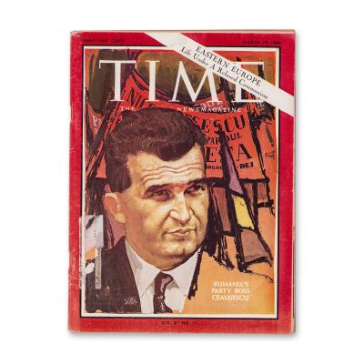 Revista „Time”, 3 numere dedicate Anei Pauker, lui Nicolae Ceaușescu și Revoluției Române din 1989 + 3 fotografii de presă