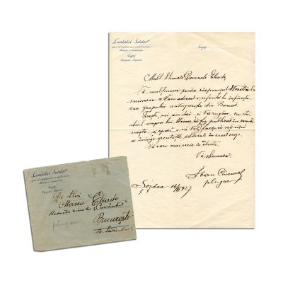 Ioan Ciucurelu, scrisoare pentru Mircea Eliade, 14 iunie 1927