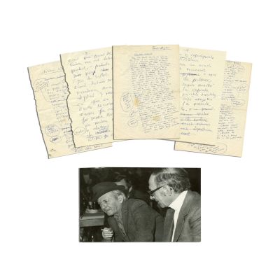 Teodor Mazilu, trei manuscrise + o fotografie de epocă