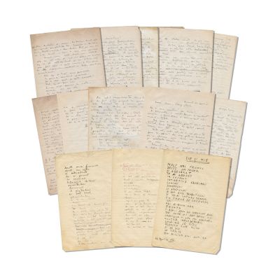 Gh. Dinu, Medi și Filip Brunea-Fox, corespondență către Mac Contantinescu, Tery și Toni, 1961