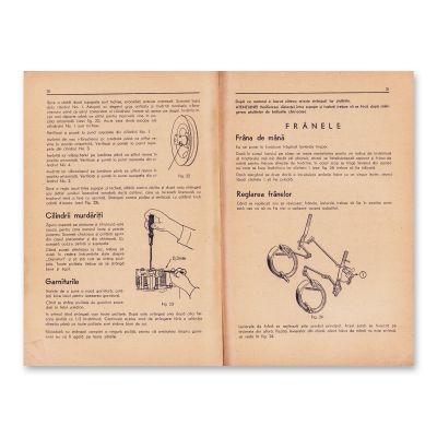 Manual de manipulare și întreținere al tractorului McCormick sau Deering model „FS”, 1932