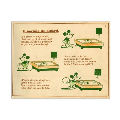 Isprăvile lui Micky, 1931, ilustrat de A. Petrescu