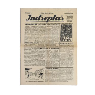 Publicația „Îndreptar”, Anul I, Nr. 1, 18-25 aprilie 1937