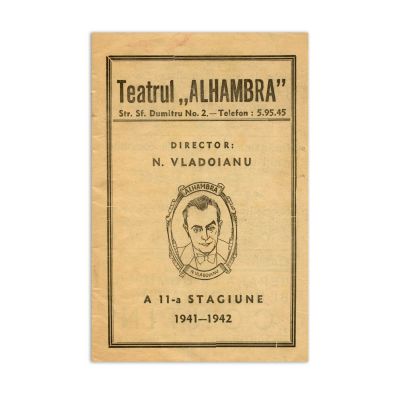 N. Vlădoianu, Teatrul „Alhambra”, a 11-a stagiune, 1941-1942 