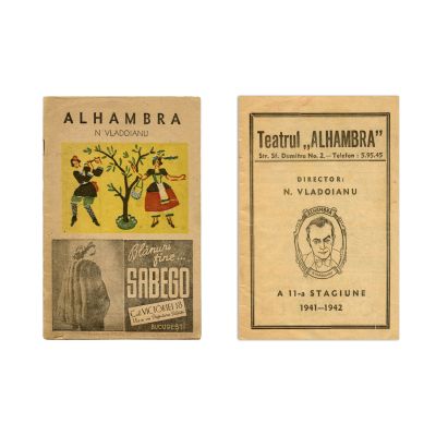 N. Vlădoianu, Teatrul „Alhambra”, a 11-a stagiune, 1941-1942 