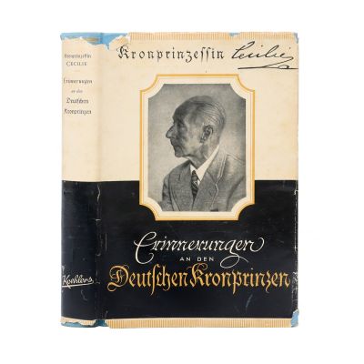 Kronprinzessin Cecilie, Erinnerungen an den Deutschen Kronprinzen, 1952, 