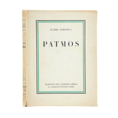 Ilarie Voronca, Patmos, 1934, exemplar numerotat