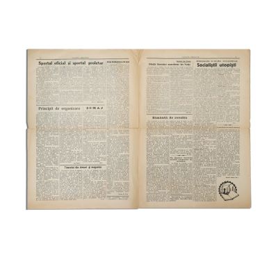 Publicația „Tânărul Proletar”, Anul I, Nr. 1, 15 iunie 1932