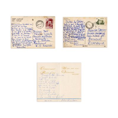 Damian Necula, Andrei Strâmbeanu, trei corespondențe pentru Nichita Stănescu, 1972-1978