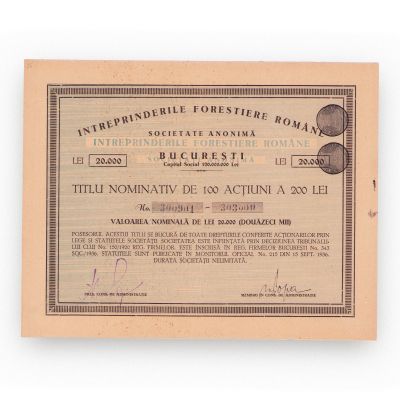 „Întreprinderile Forestiere Române”, colecție de patru titluri