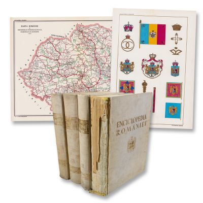Enciclopedia României, 1938, patru volume 
