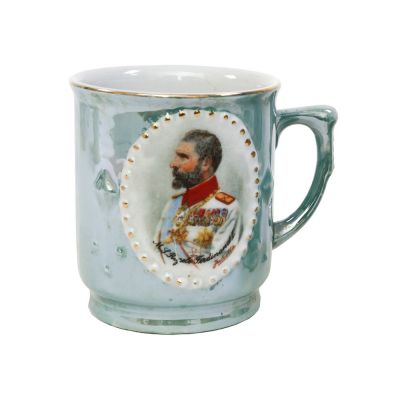 Două căni din poțelan, Regele Ferdinand I și Regina Maria 