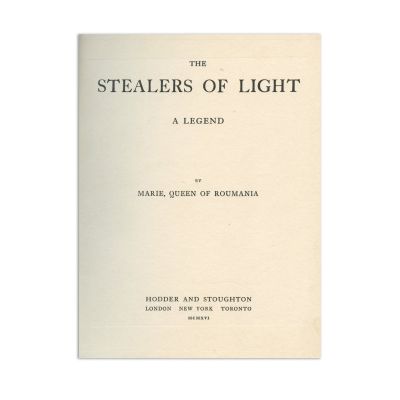 Regina Maria a României, The stealers of light, 1916