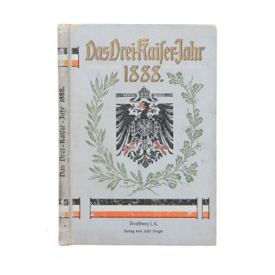 Carl Aumüller, 1888 Das drei kaifer jahr [1888 Anul celor trei împărați], 1888, cu ștampila ex-libris a regelui Carol I