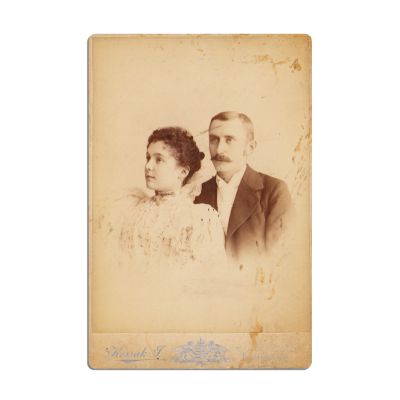 Aurel Cosma, trei carnete manuscris + două poezii + fotografie alături de Lucia Cosma
