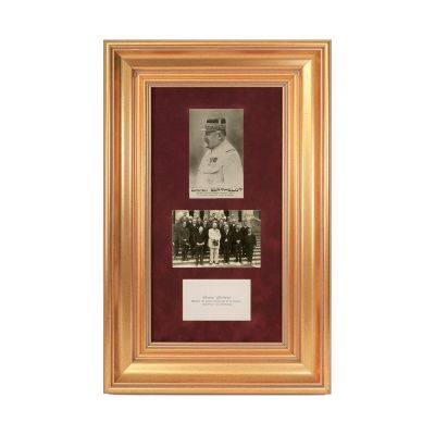 Generalul Berthelot, fotografie de grup, carte poștală fotografică, carte de vizită 