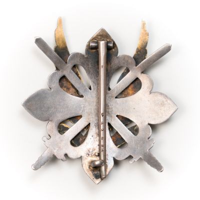 Insigna de Război a Cercetașilor, model Carol al II-lea, 1935