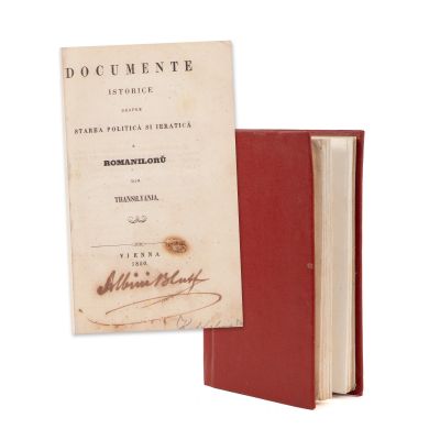 Documente istorice despre starea politică și ieratică a românilor din Transilvania, 1850