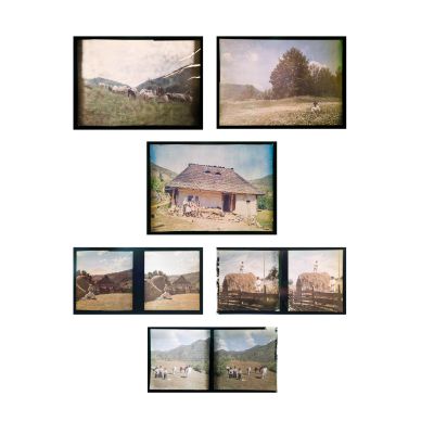 Perspective ale satului românesc, 6 autocromii realizate de arh. Victor Ștefănescu