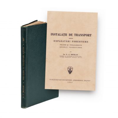 Dr. D. A. Sburlan, Instalații de transport pentru exploatări forestiere, 1943