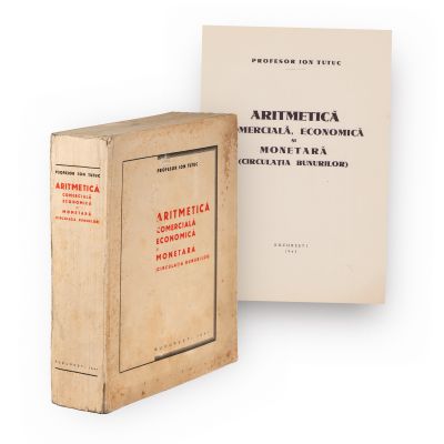 Prof. Ion Tutuc, Aritmetică comercială, economică și monetară, 1941 
