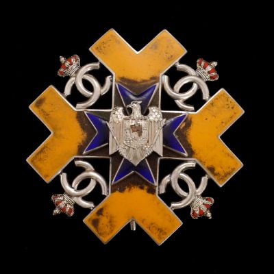 Însemnul „Meritul străjeresc”, clasa II, gravor Josef Resch