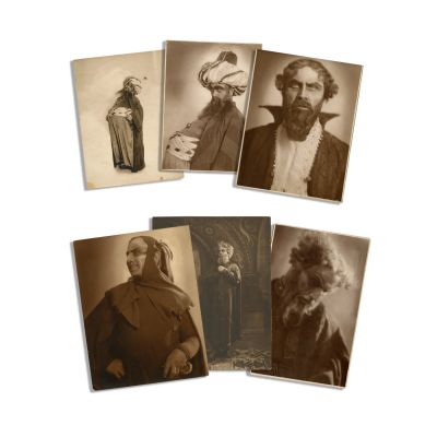 Gheorghe Folescu, 5 fotografii de epocă + o carte poștală fotografică
