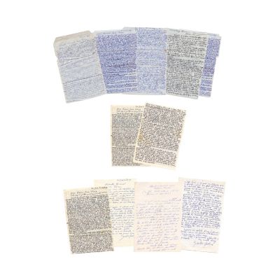 Garbis Zobian, 19 corespondențe către Anca Florea referitoare la publicarea lucrării „Garbis Zobian un glas pentru eternitate” + publicația lucrării 