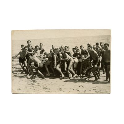 Emil Cioran, Constantin Noica și Bucur Ținu, fotografie de grup