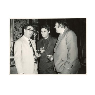 Marin Preda, Constantin Țoiu, Fănuș Neagu, fotografie de presă, fotograf V. Blendea