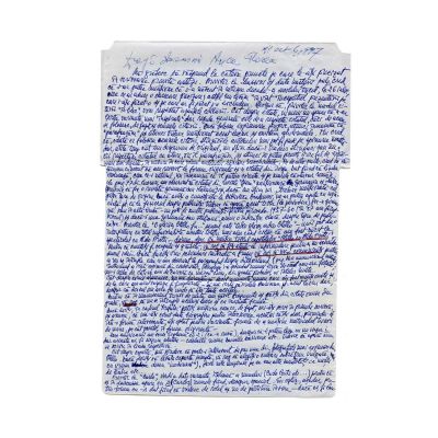 Garbis Zobian, 19 corespondențe către Anca Florea referitoare la publicarea lucrării „Garbis Zobian un glas pentru eternitate” + publicația lucrării 