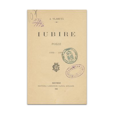 A. Vlahuță, Iubire. Poezii (1888-1895)