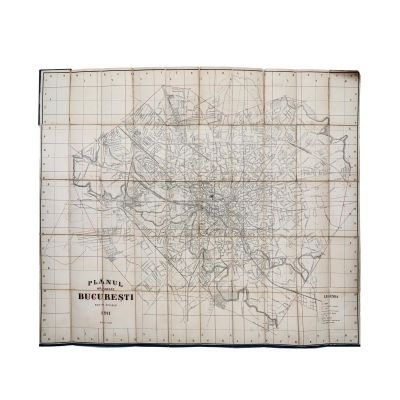 Planul orașului București, ediția oficială, 1911