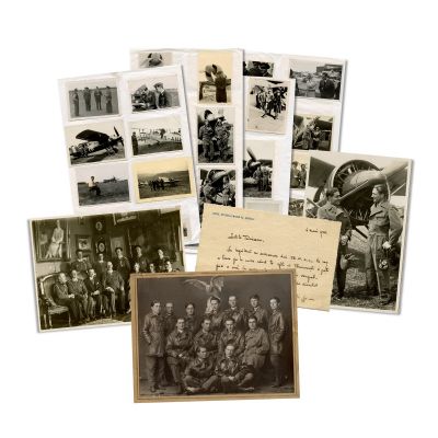 Aviatorul Constantin Tănăsescu, fotografii și documente de arhivă