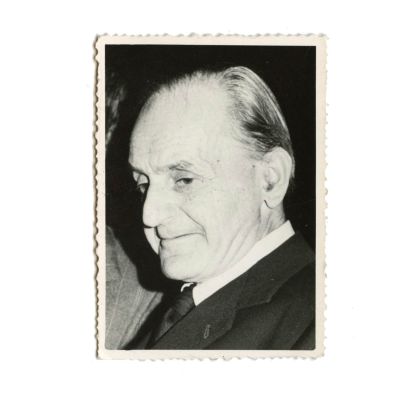 Constantin Noica, fotografie de epocă, fotograf V. Blendea