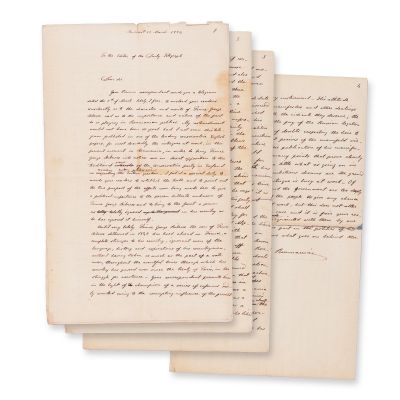 Ion Ghica, scrisoare expediată editorului publicației „The Daily Telegraph” privindu-l pe George Bibescu, 13 martie 1884