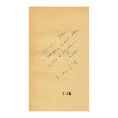 Eugen Lovinescu, Critice, 9 vol. colligate, cu dedicație către Ion Jalea