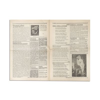 Publicația „Condeiul”, Anul I, Nr. 1, 15 octombrie 1938